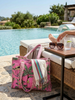 Quilted Cotton Tote Bag – Pink Jungle - Hauslife