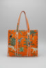 Quilted Weekender & Overnight Bag – Orange Jungle - Hauslife