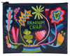 Random Crap Floral Zipper Pouch - Hauslife