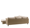 Rattan Corner Dining Lounge Set with Rising Table - Hauslife