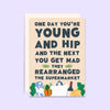 Rearranged Supermarket Greeting Card | Funny Birthday Cards - Hauslife