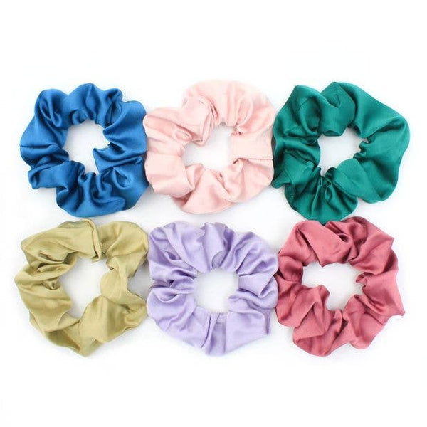 Regular - Satin Fabric Scrunchie.Dia.10cm - Hauslife