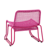 Rope Garden Lounge Chair with Footstool – Outdoor Relaxing Chair - Hauslife