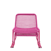 Rope Garden Lounge Chair with Footstool – Outdoor Relaxing Chair - Hauslife