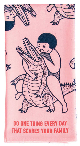 Scares Your Family Dish Towel - Hauslife