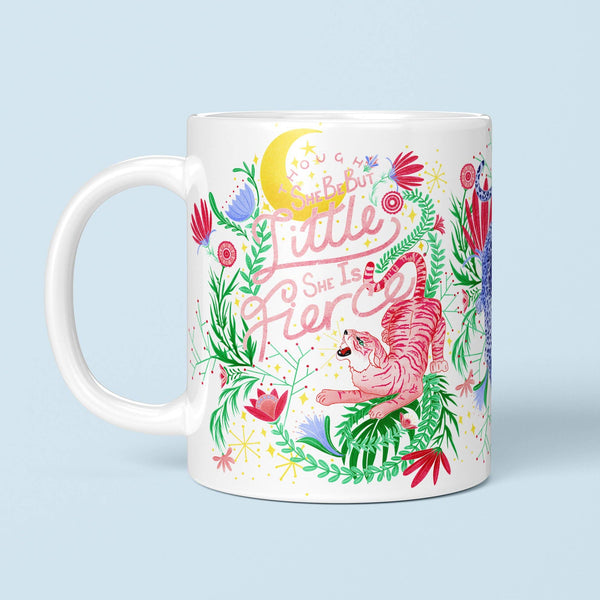 She is Fierce Tiger Mug - Hauslife