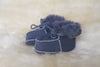 Sheepskin Lace - Up Baby Bootie Slipper - Hauslife