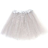 Silver Grey Glitter Net Tutu - Child Size - Hauslife