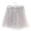 Silver Grey Glitter Net Tutu - Child Size - Hauslife
