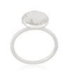Silver Quartz Cocktail Ring - Hauslife