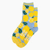 Sorrento Lemon Bamboo Socks - Hauslife