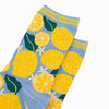 Sorrento Lemon Bamboo Socks - Hauslife