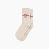 Spicy Chapters Combed Cotton Glitter Socks in Cream - Hauslife