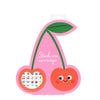 Stick on earrings (40 pairs) - Cherry - Hauslife