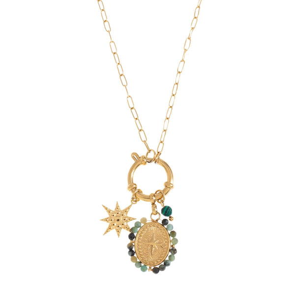 Stone Charm Necklace - Hauslife