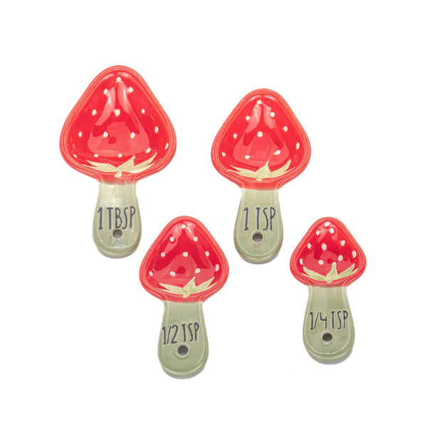 Strawberry Measuring Spoons - Hauslife