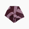 Striped Triangle Scarf in Berry/Pink - Hauslife