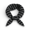 Striped Wool Blend Light Weight Triangle Neck Scarf - Hauslife