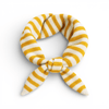 Striped Wool Blend Light Weight Triangle Neck Scarf - Hauslife