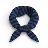 Striped Wool Blend Light Weight Triangle Neck Scarf - Hauslife