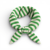 Striped Wool Blend Light Weight Triangle Neck Scarf - Hauslife