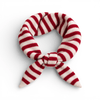 Striped Wool Blend Light Weight Triangle Neck Scarf - Hauslife