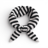 Striped Wool Blend Light Weight Triangle Neck Scarf - Hauslife