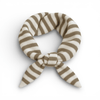 Striped Wool Blend Light Weight Triangle Neck Scarf - Hauslife