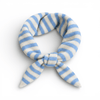 Striped Wool Blend Light Weight Triangle Neck Scarf - Hauslife