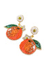 SUMMER ORANGE EARRINGS - Hauslife