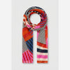 Sunset Geometry Cotton Scarf - Hauslife