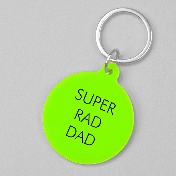 Super Rad Dad Father’s Day Keyring - Hauslife