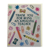 Thank You Teacher Card - Hauslife
