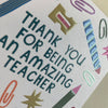 Thank You Teacher Card - Hauslife