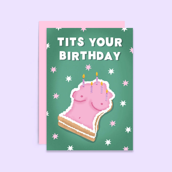 Tits Your Birthday Card - Hauslife