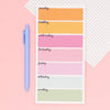 To do list - colourful days - Hauslife