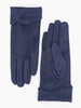 Tori Scalloped Cuff Gloves - Navy Blue - Hauslife