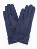 Tori Scalloped Cuff Gloves - Navy Blue - Hauslife