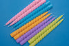 Twisted Taper Candles - Violet (Pack of 2) - Hauslife