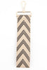Two Tone Chevron Print Woven Wrist Strap in Navy Blue - Hauslife