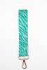 Two Tone Zebra & Lightning Bolt Wrist Bag Strap - Hauslife