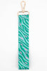 Two Tone Zebra & Lightning Bolt Wrist Bag Strap - Hauslife