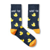 Unisex What The Duck Socks - Hauslife