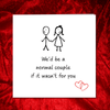 We’d Be Normal Card - Hauslife