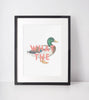 What the Duck Print - Hauslife