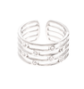 Wide Adjustable CZ Ring - Hauslife