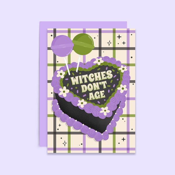 Witches Don't Age Birthday Card - Hauslife